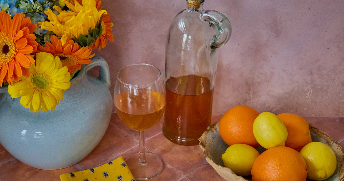 9 Homemade Vin d'Orange Versions with Herbs, 30 Taste Tests